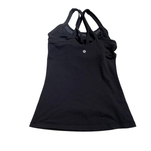 Women's Lululemon Rally Your Heart Tank Size 4 Black - Picture 10 of 12